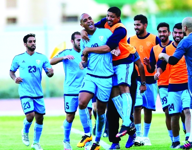 "■ فرحة لاعبي حتا بالتأهل | البيان"