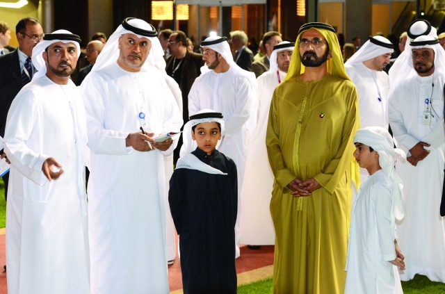 "■ محمد بن راشد يجدد الثقة في سعيد الطاير رئيساً لمجلس إدارة نادي دبي لسباق الخيل | البيان"