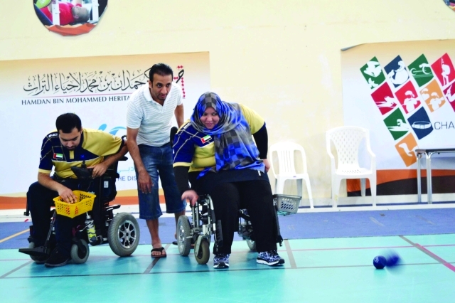 "■ جانب من تدريبات منتخبنا استعداداً للبطولة | البيان"
