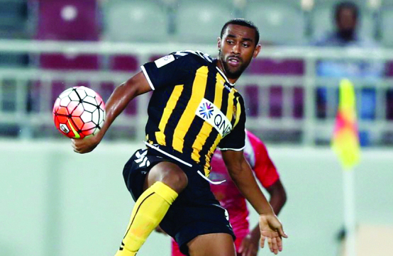 "■ محسن ياجور خلال إحدى مباريات الدوري القطري | البيان"
