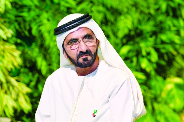 "محمد بن راشد خلال اللقاء"