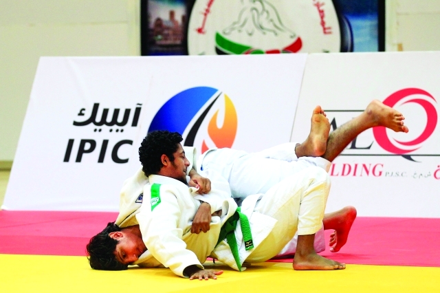 "■ من منافسات الجودو في الدوري المحلي | البيان"