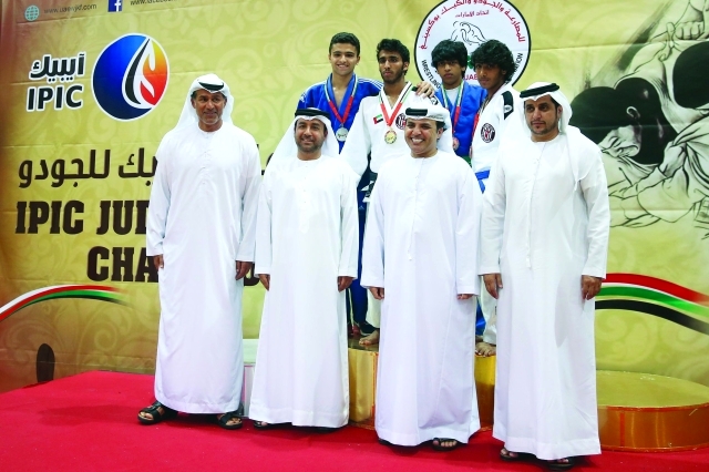 "■ التميمي والجابري وجاسم والمرزوقي يتوجون أبطال الجودو"