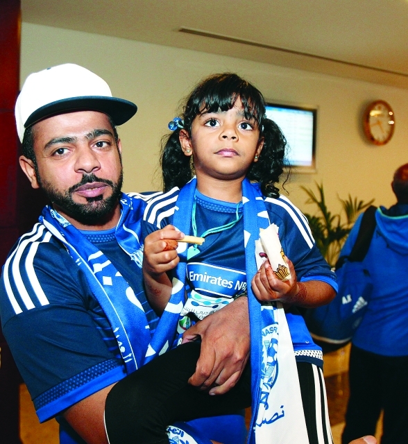 "■ الصغير والكبير في استقبال العميد | البيان"