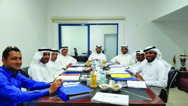 "■ الشعفار مترئساً اجتماع اتحاد الدراجات | البيان"
