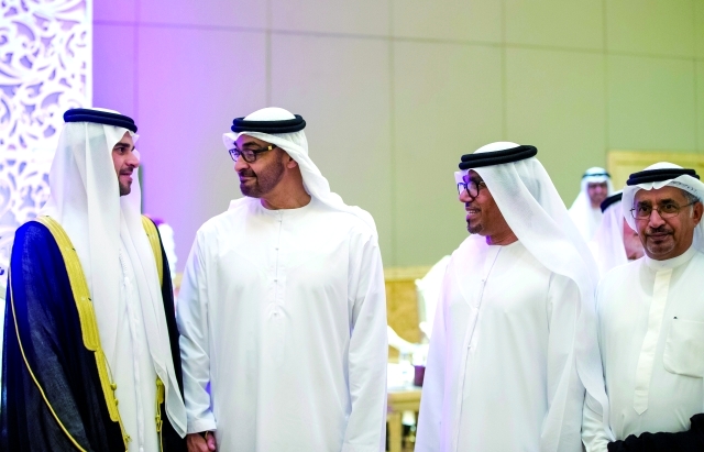 ".. سموه محادثا العريس بحضور طلال الرفاعي"