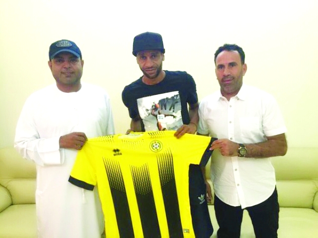 "■ السعدي بعد التوقيع مع النمور | البيان"