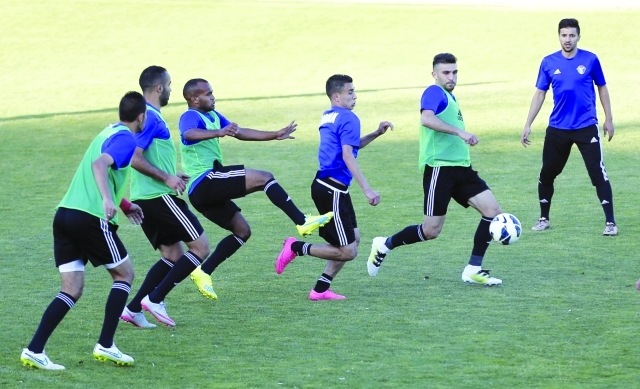 "■ جانب من تحضيرات المنتخب الأردني لبطولة تايلاند | البيان"