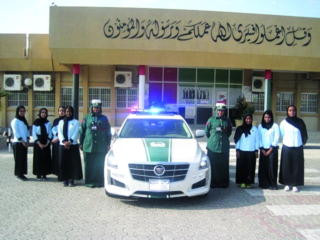 "■ الدورية النسائية تعتبر الأولى من نوعها في الإمارات  |  من المصدر"