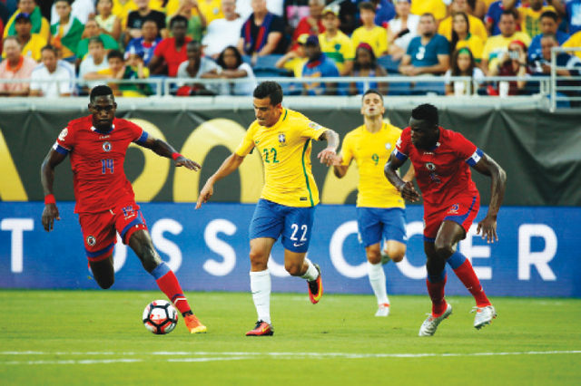 البرازيل تكتسح هايتي بالسبعة