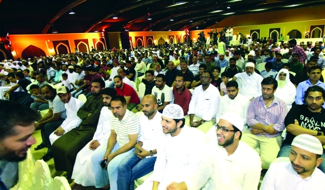 "إقبال كبير على الملتقى ــ من المصدر"