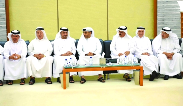 "جانب من مجلس سعيد الكندي في دبي"