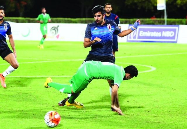 "Ⅶ صقور راك تخطت المحاربون برباعية"