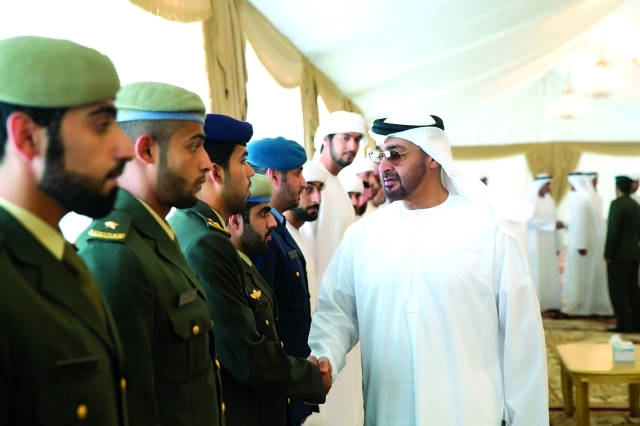 "■ سموه معزياً في الشهيد علي الكعبي"
