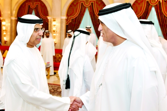 "■ سموه يتقبل تهاني عبيد الطاير"