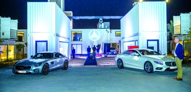 "■ طرازات متنوعة من مرسيدس خلال حفل اطلاق الفئة سي | البيان"