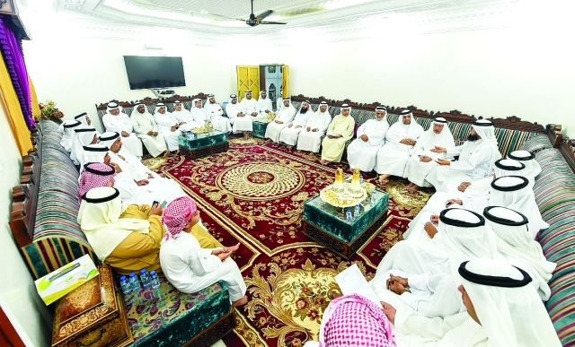 "■ جانب من مجلس الداخلية في دبا الحصن بالشارقة | من المصدر"