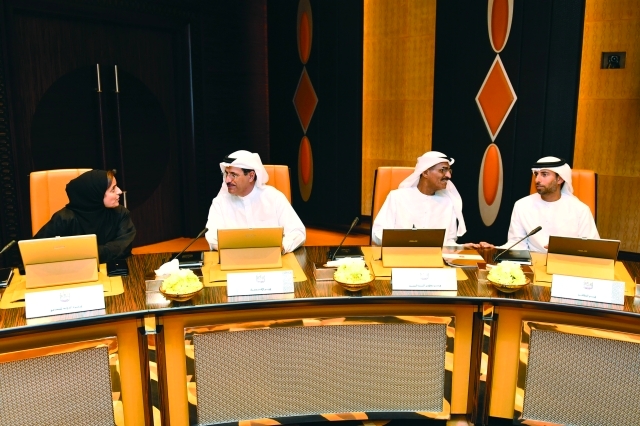 "■ لبنى القاسمي وسلطان المنصوري وعبدالله بلحيف النعيمي وسهيل المزروعي"