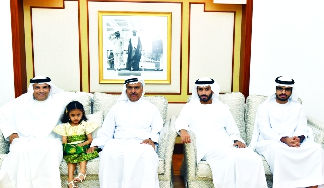 "■ أحمد وعبيد الطاير والحضور"