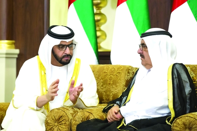 "حمدان بن راشد في حديث مع حمدان بن زايد"