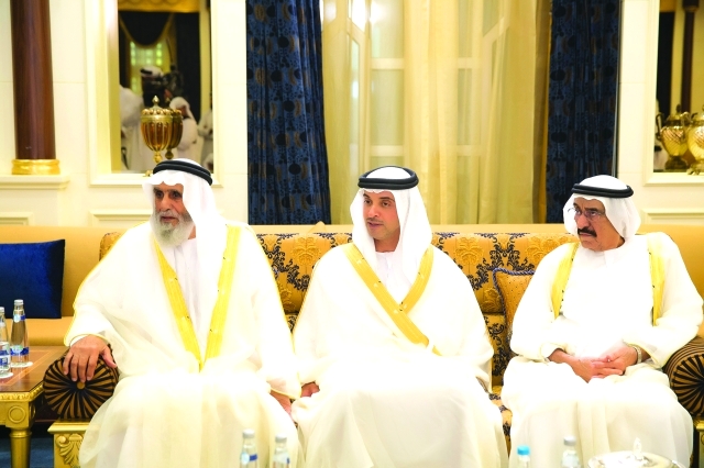 "■ هزاع بن زايد ومحمد النابودة ومبارك المنصوري"