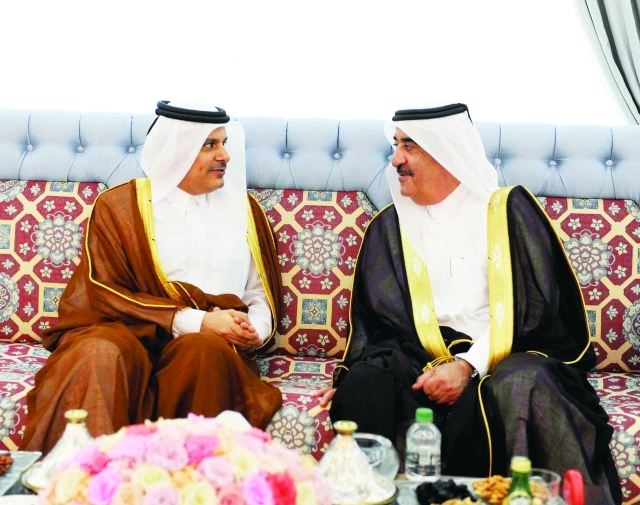 "سعود المعلا متحدثاً إلى أحمد التميمي | وام"