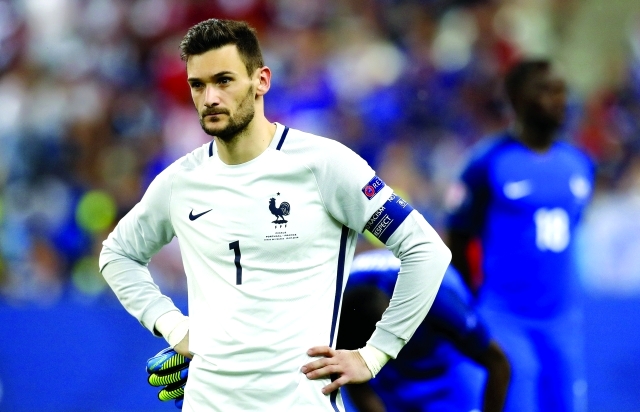 "Football Soccer - Portugal v France - EURO 2016 - Final - Stade de France, Saint-Denis near Paris, France - 10/7/16 France's Hugo Lloris reacts at the end of the game REUTERS/Darren Staples Livepic"