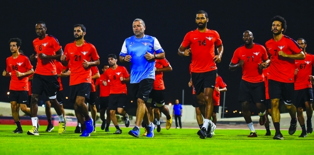 "■ انضمام الثلاثي للتدريبات استعداداً لمواجهة العميد | البيان"
