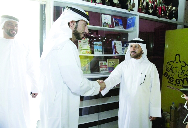 "■ خميس السويدي يرحب بعبدالله الشرقي"