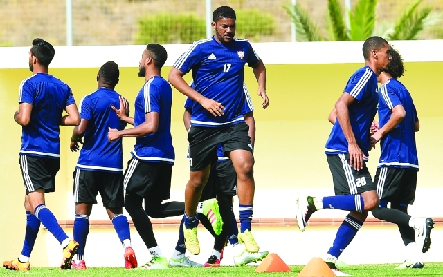 "■ من تدريبات المنتخب في إسبانيا | تصوير: هشام تيكنوين"