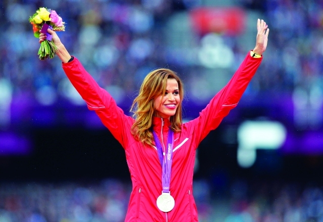 "■ حبيبة الغريبي مرشحة لنيل الذهب بعد استبعاد روسيا | أرشيفية"