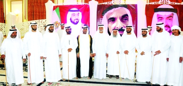 "■ نهيان بن مبارك خلال حضوره أفراح الراشدي  |  وام"