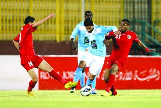 "■ من مباريات الفيصلي في الدوري الأردني | البيان"