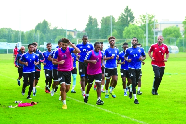 "■ من تدريبات الشارقة في معسكر النمسا | البيان"