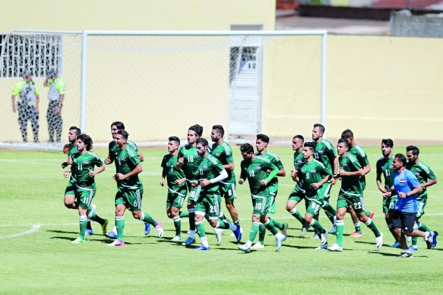"■ منتخب العراق جاهز لمواجهة الدنمارك اليوم | أ ف ب"