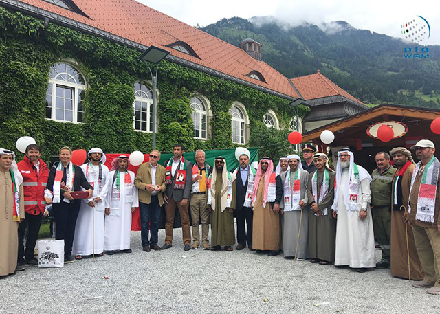 عمدة باد هوف جاستين النمساوية يشيد بمبادرة السياح الإماراتيين