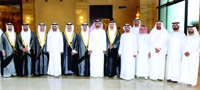"■ عمار النعيمي خلال حضوره حفل الزفاف"