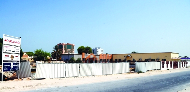 "■ موقع المباني الجديدة المنتظر إنجازها | تصوير حنيف"
