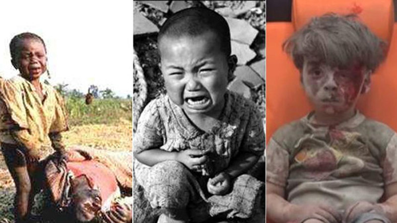 شاهد صور 10 أطفال هزوا ضمير العالم