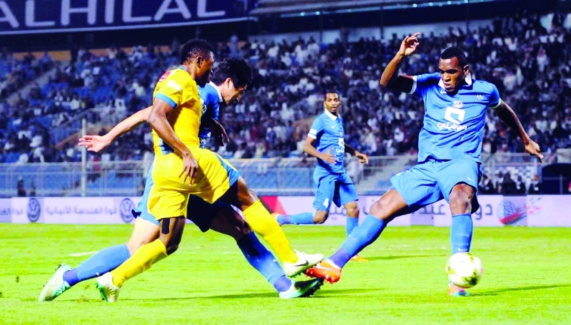 "■ من مباراة الهلال والتعاون في الدوري السعودي | البيان"