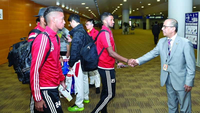"■إبراهيم المنصوري يستقبل بعثة المنتخب في الصين | البيان"