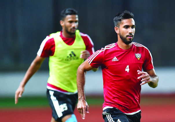 "■ من تدريبات المنتخب في الصين | البيان"