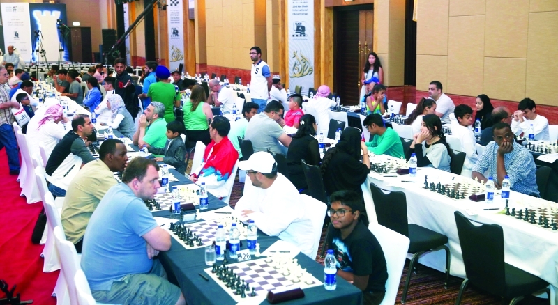 إثارة في رابع جولات مهرجان أبوظبي الدولي للشطرنج