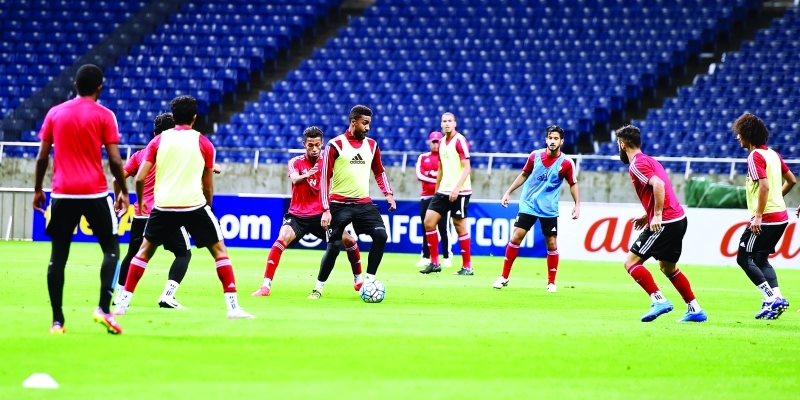 "■ المنتخب ينتظر صافرة البداية أمام استراليا | البيان"