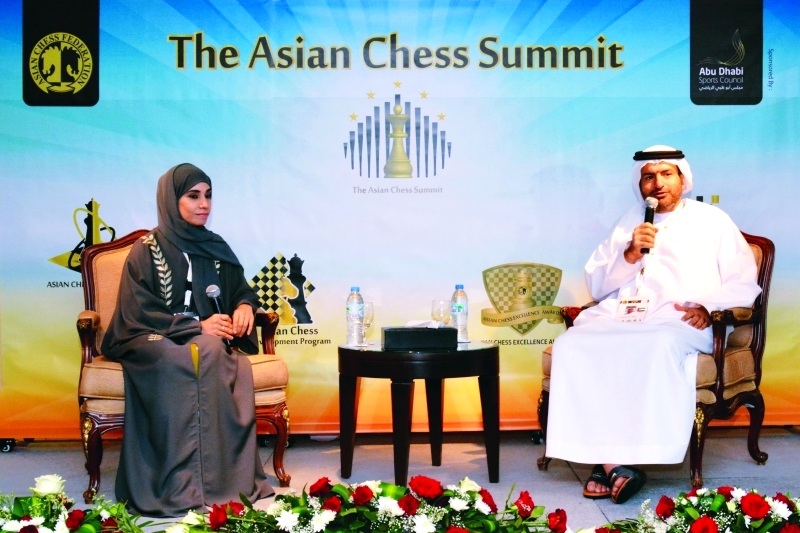"■ جانب من فعاليات اليوم الأخير للملتقى الآسيوي للشطرنج | البيان"