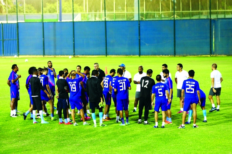 "■ من تدريبات فريق حتا الاستعدادية | البيان"