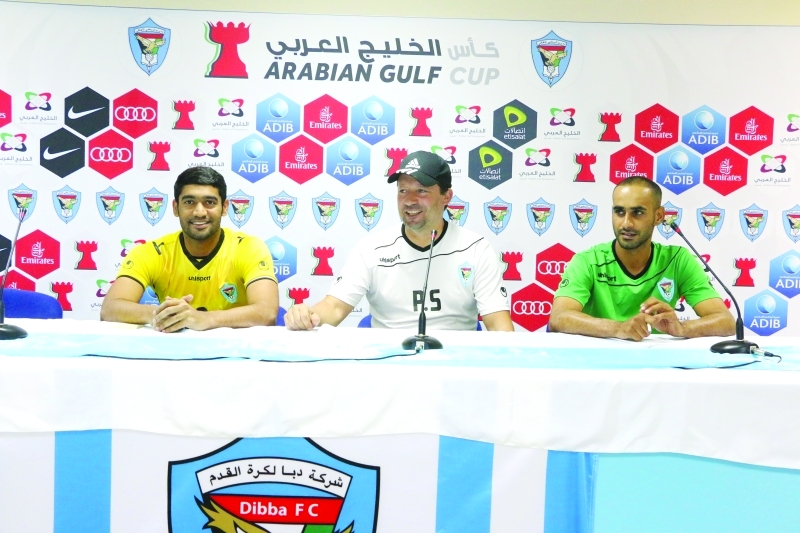 "■ باولو سيرجيو متحدثاً في المؤتمر الصحافي | البيان"