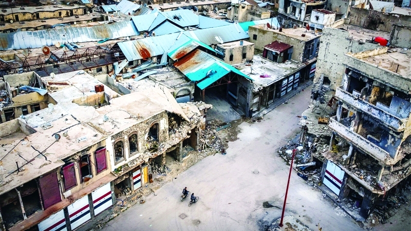 "■ مدن الصفيح في حمص أحد أوجه البنية التحتية المحفزة للصراع | أرشيفية"