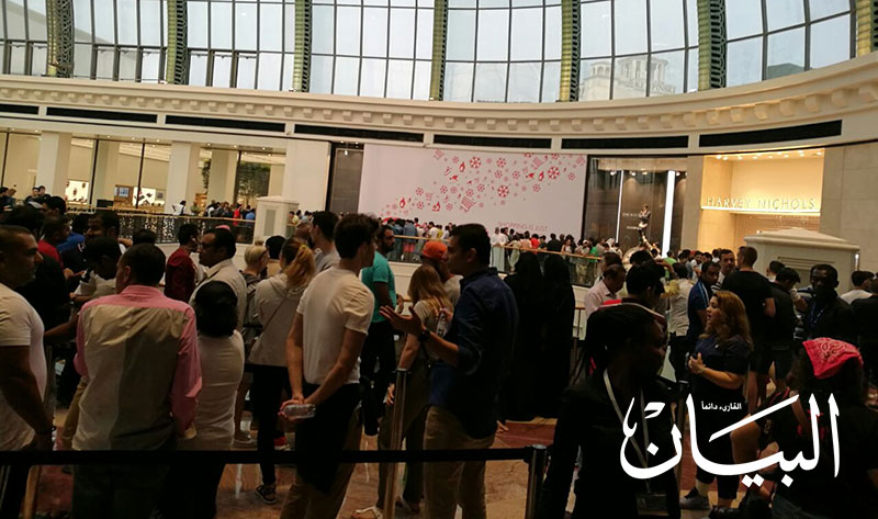 "طابور الانتظار بدأ منتصف الليل"
