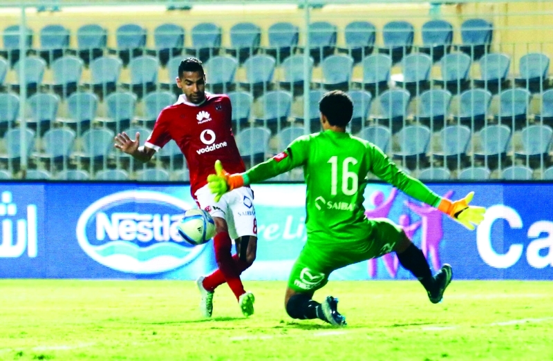 "■ مؤمن زكريا أضاع عددا من الأهداف أمام مرمى الإسماعيلي | البيان"